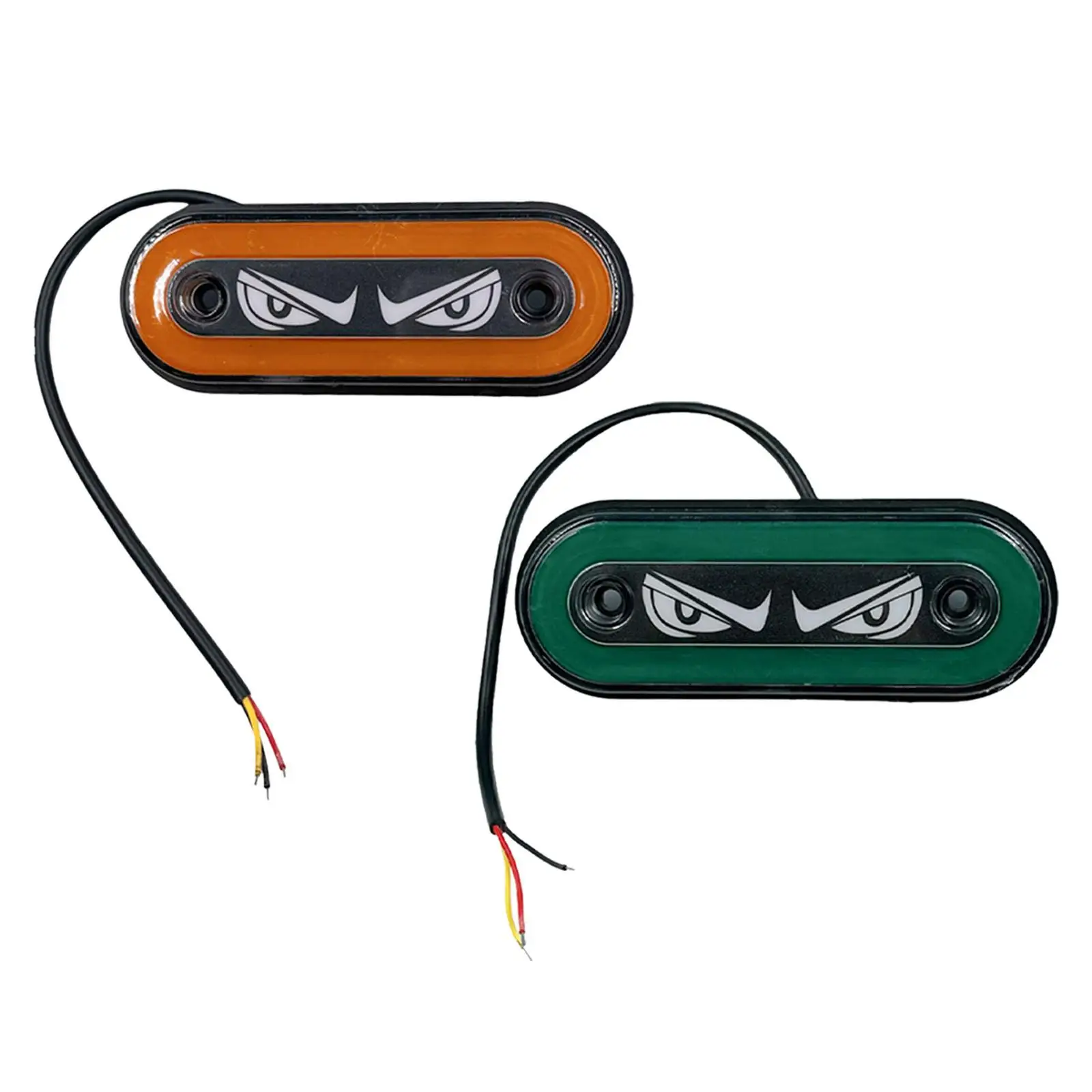 High Visible Waterproof LED Side Marker Lamp Compact Design for Car SUV Truck Trailer Motorcycle 12V