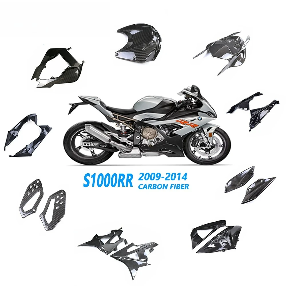 

AKOSO China 3K Dry Carbon Fiber Motorcycle Fairings One Stop Buy Motorcycle Parts And Accessories For BMW S1000RR 2009-2014