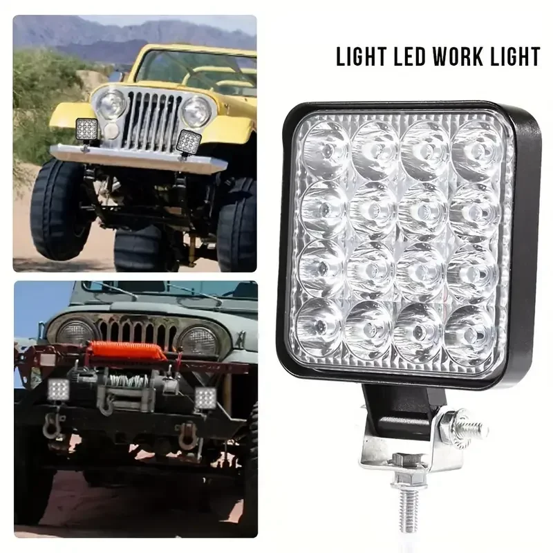 Work Light for Off-Road Truck Car ATV SUV - High Brightness Cab Top & Tool Box Fog Lighting