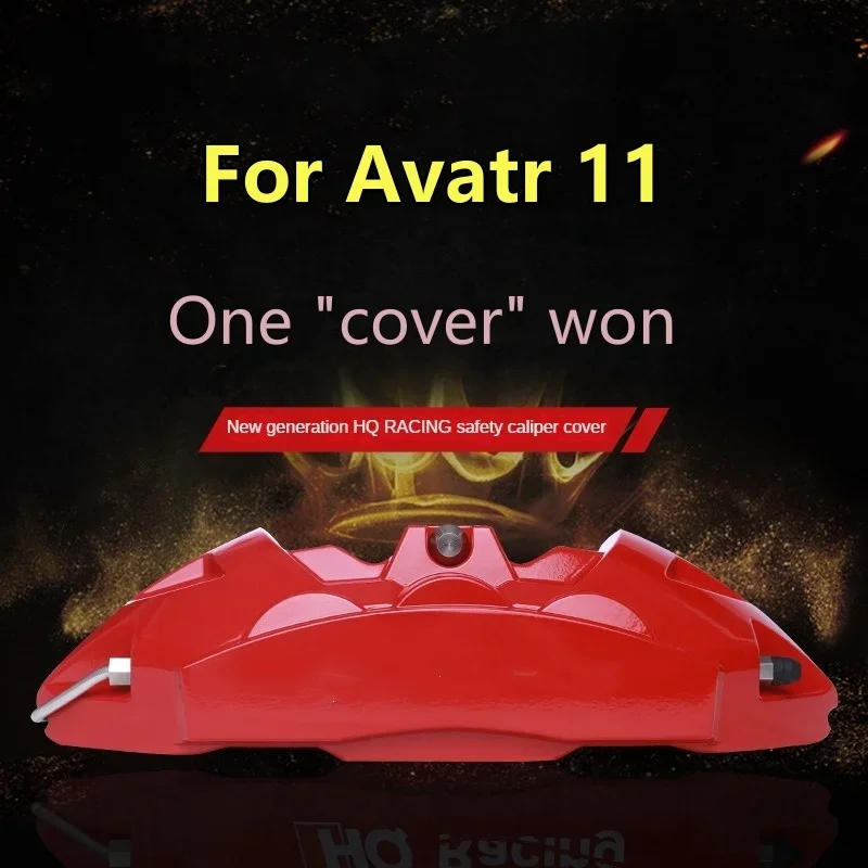 For Avatr 11 2022 2023 2024 2025 Car Brake Caliper Cover Front Rear 3D Aluminum Metal Kit