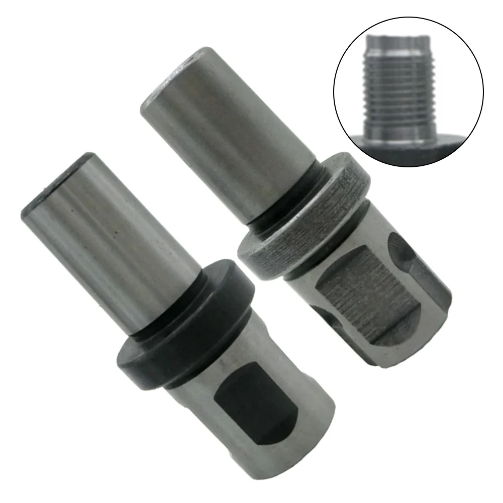 

19mm Drill Adapter 49mm 1.93 In Magnetic Drill Adapter Silver Color Steel Material General Shank 49mm Size Black Color
