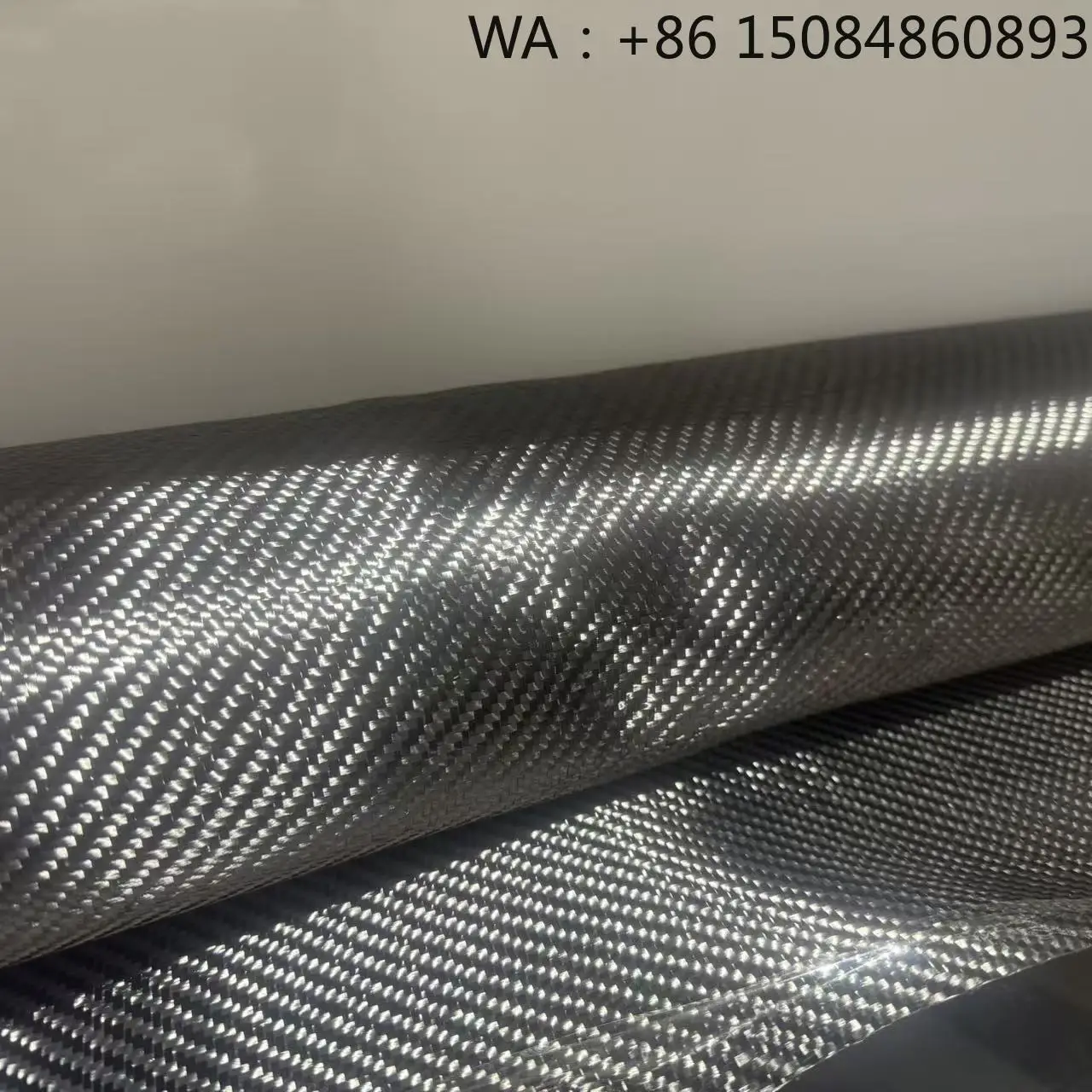 

3K/6K/12K Spread Tow Carbon Fiber Fabric, Plain Twill Woven Cloth Roll for Automobile and Motorcycle Parts Composite Modificatio
