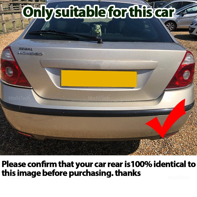 2Pcs License Plate Light for Mondeo MK3 Ⅲ 4/5 Door 2000-2003 2004 2005 2006 2007 LED Light Car License Number Plate Lamp