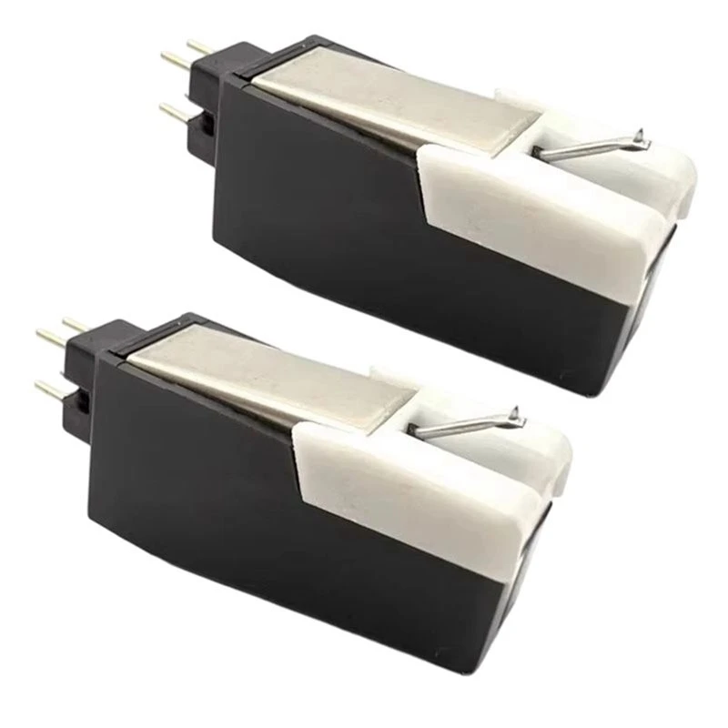 T31C-For KD47F PL221M92E 295T 290T Turntable T4P Moving Magnetic Cartridge Stylus 2PCS For LP Vinyl Record Player Accessories