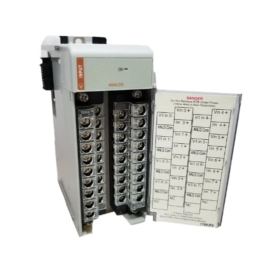 

1769-IF8 — изолированный, 8 каналов, 4–20 мА/0–10 В — прочный аналоговый модуль промышленного процесса на DIN-рейку