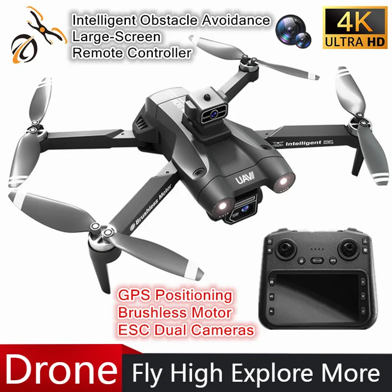 

JJRC X28 GPS Pro 4K HD Dual Cameras Aerial Drone with And Brushless Motor Remote Control Quadcopter Adults Outdoor Adventures