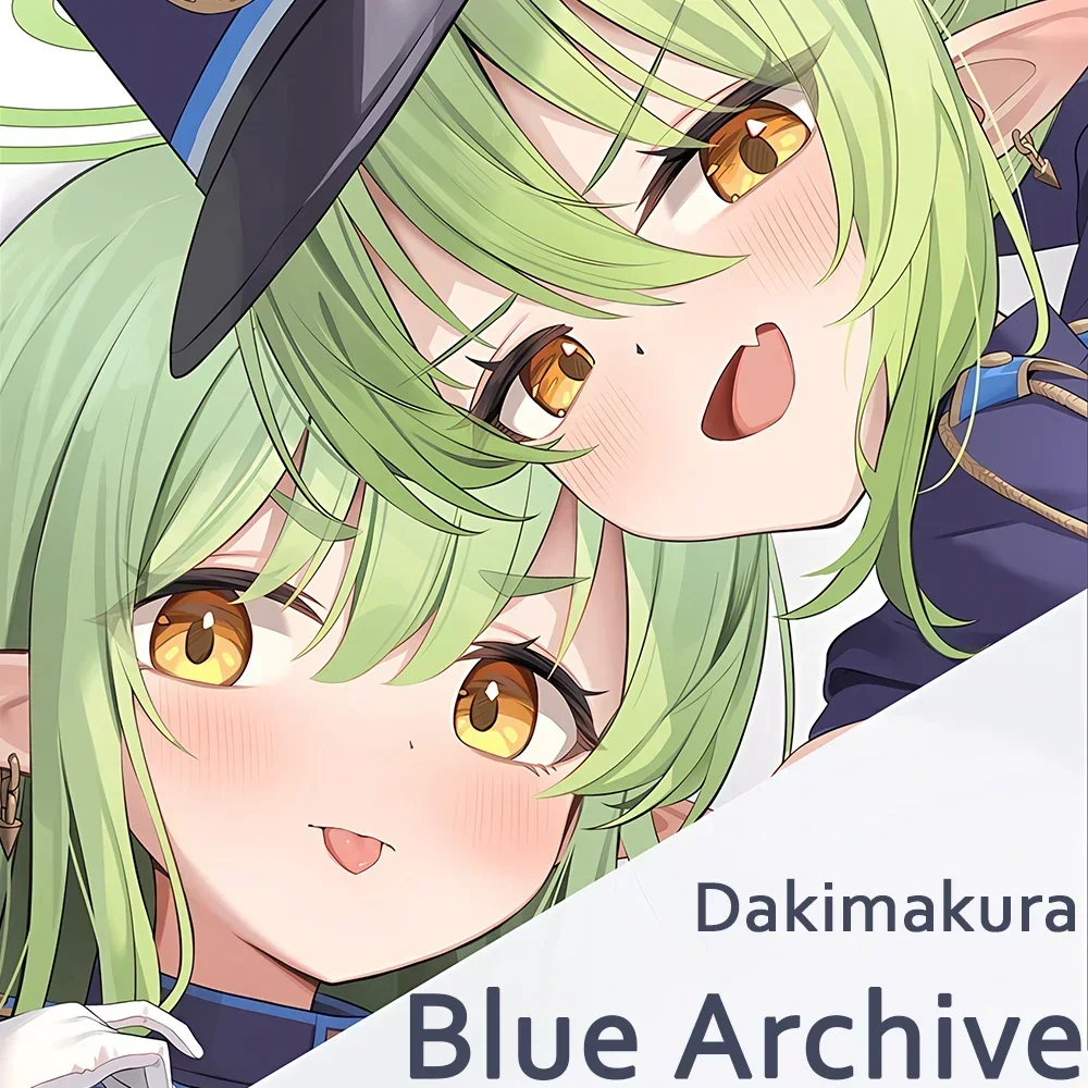 Taie d'oreiller à 2 voies, archives bleues Tachibana Hikari Dakimakura, corps de câlin, housse de coussin Anime