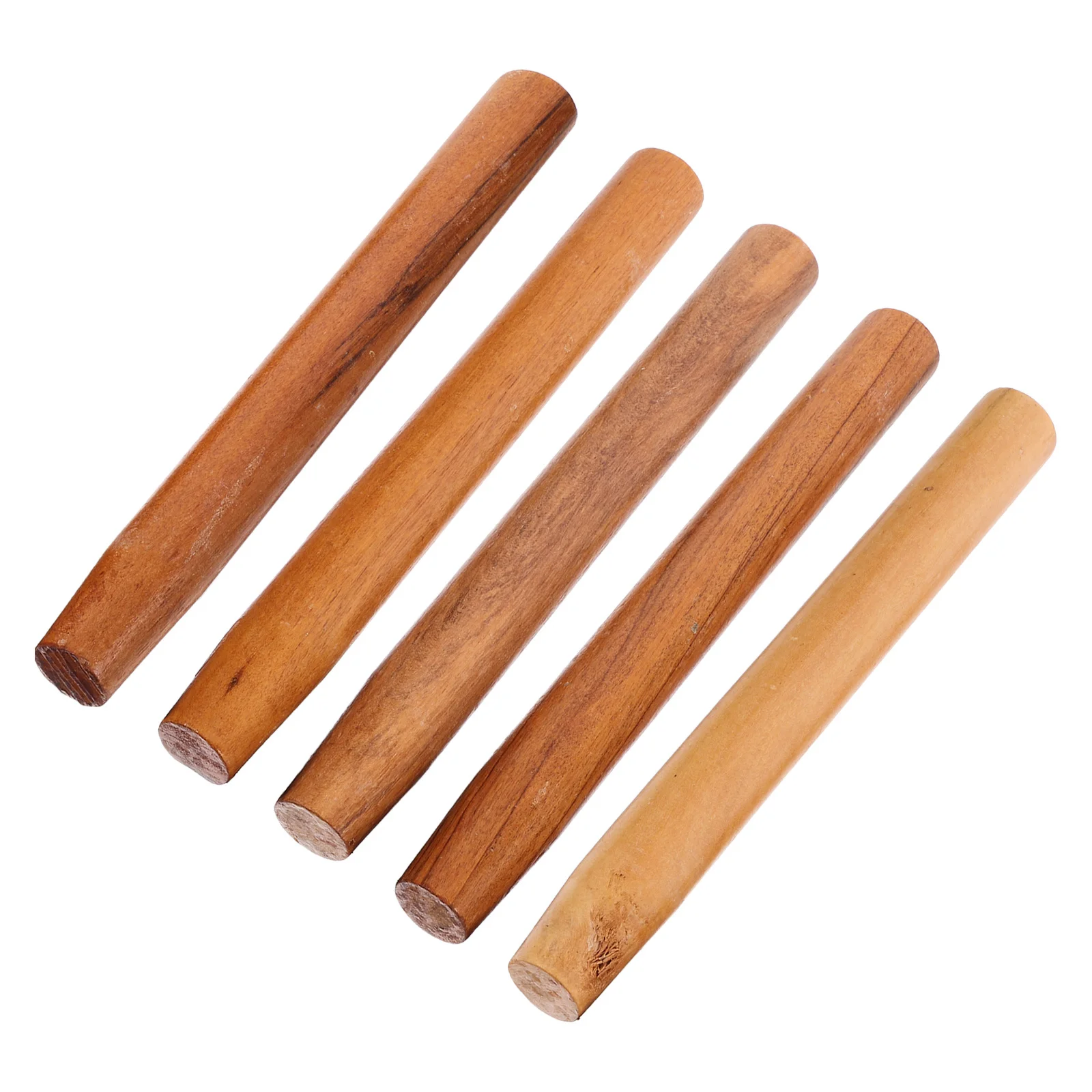 

5Pcs Replacing Wooden Handle for Comfortable Ergonomic Grip Garden Farm Tool Upgrade Ax Stick Replacement
