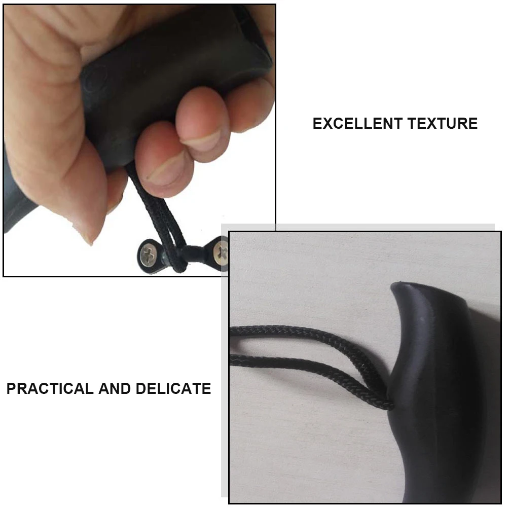 

2 Pcs Kayak Handle Hardware Pull Canoe Carry Tarpaulin Grip Replacement Plastic
