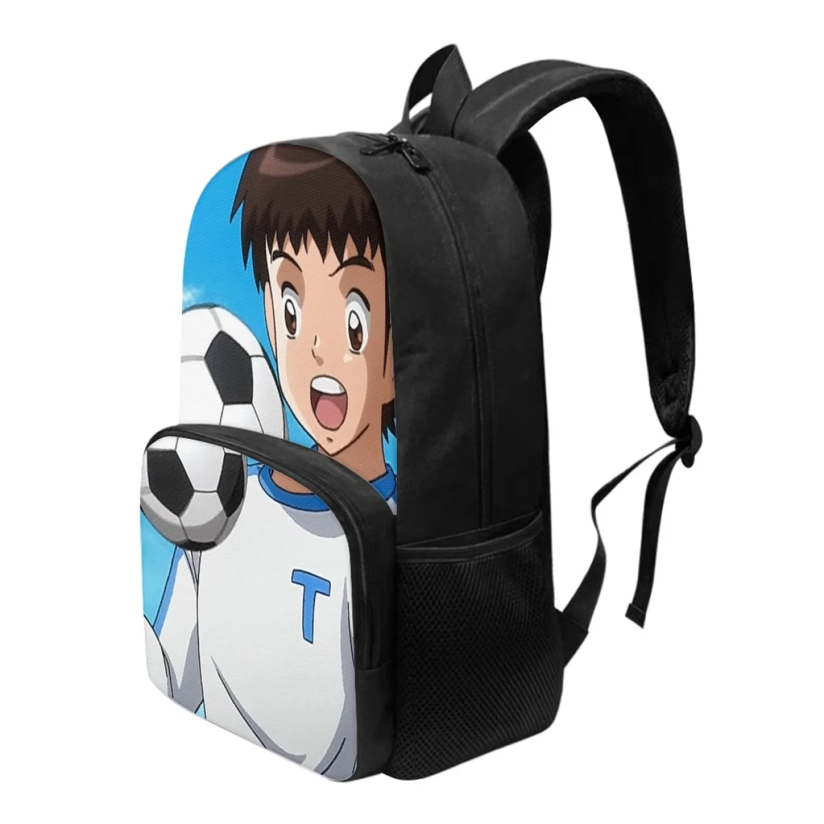 FORUDESIGNS Anime Captain Tsubasa tornistry gimnazjalistów podstawowe praktyczne plecaki do podróży klasowych wygodne