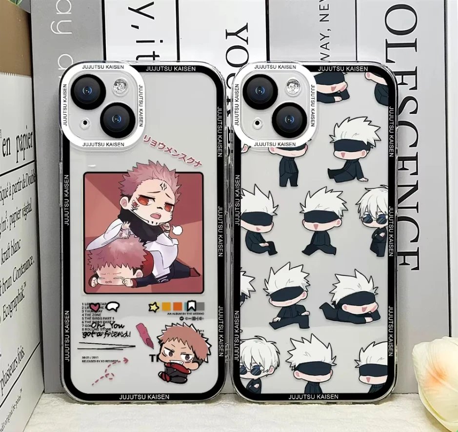 Jujutsu Kaisen Anime Soft Silicone Phone Case for Redmi 7 7A 8 8A 9 9A 9C 9T 10A 10C 10 K40 Pro Note 9S 11S 4G 11