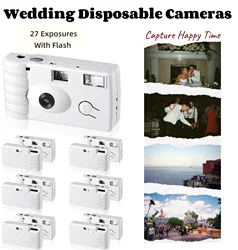 2-12PCS Wedding Disposable Camera One Time 35mm Film Camera 27Roll Flash Camera for Anniversary Birthday Gift Party Vacation