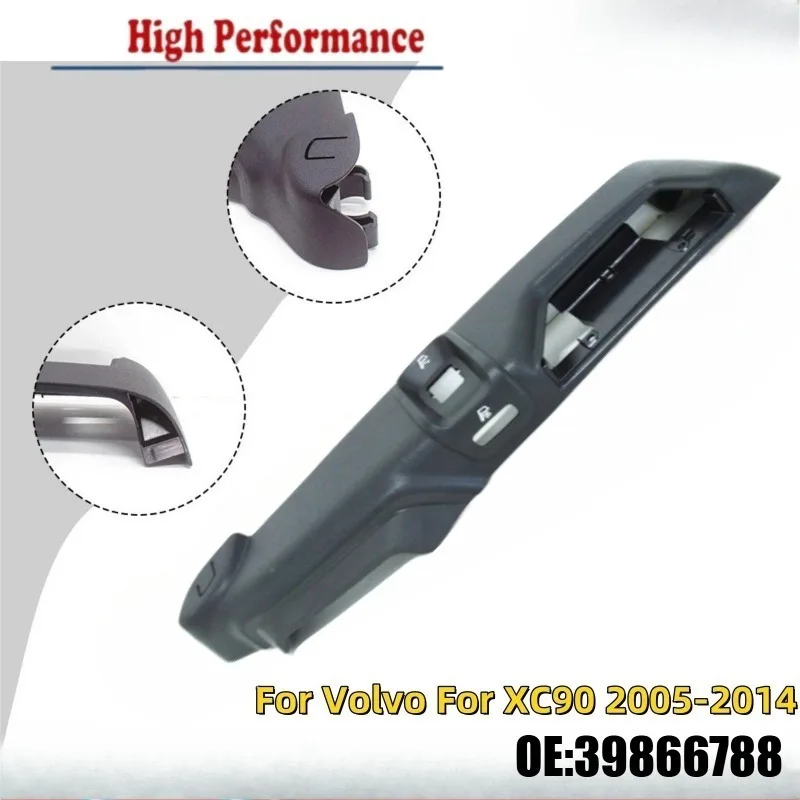 

LHD 39866788 Black Front Left Seat Side Panel Trim Plastic For VOLVO XC90 MK1 2007-2016