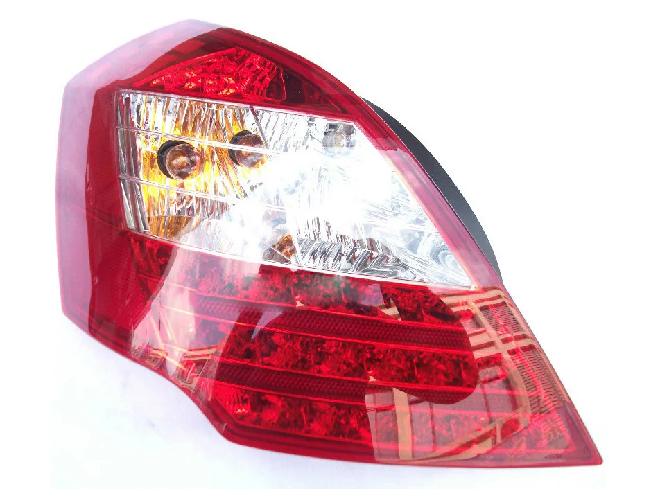 1pcs sedan car accessories bumper tail light Geely emgrand EC7 taillight Taillamp 2009~2012y LED for Geely emgrand EC7 fog lamp