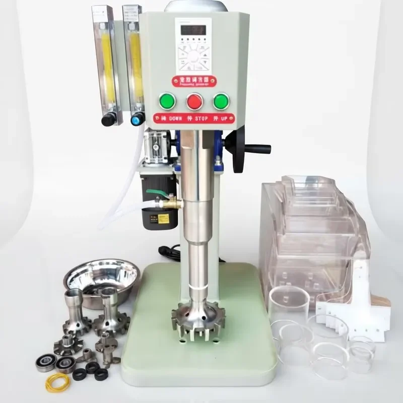 i WKD XFD-12 Flotation Separator with Acrylic/Stainless Steel Tank 220V Motor 0.5-8L Capacity