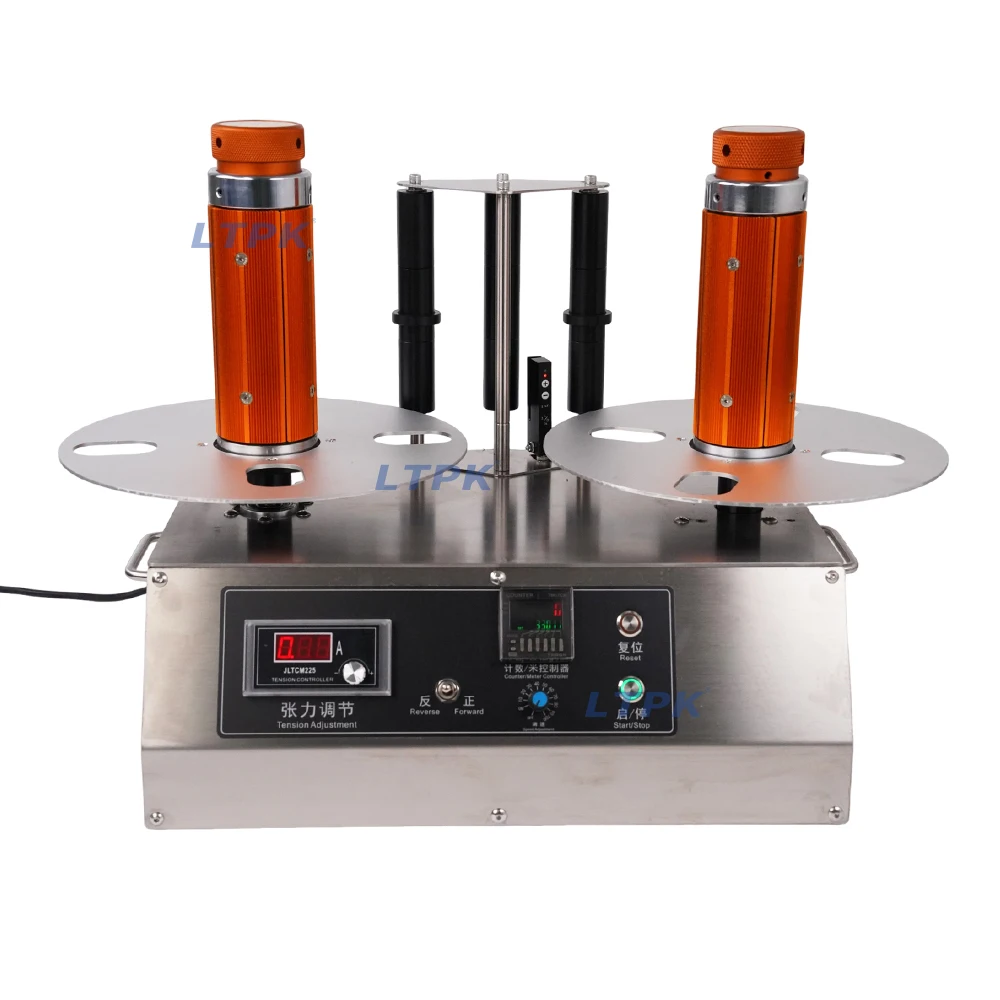 LT-F300 Automatic Paper PVC PP PE PET Plastic Film Label Sticker Counter Rewinder Machine