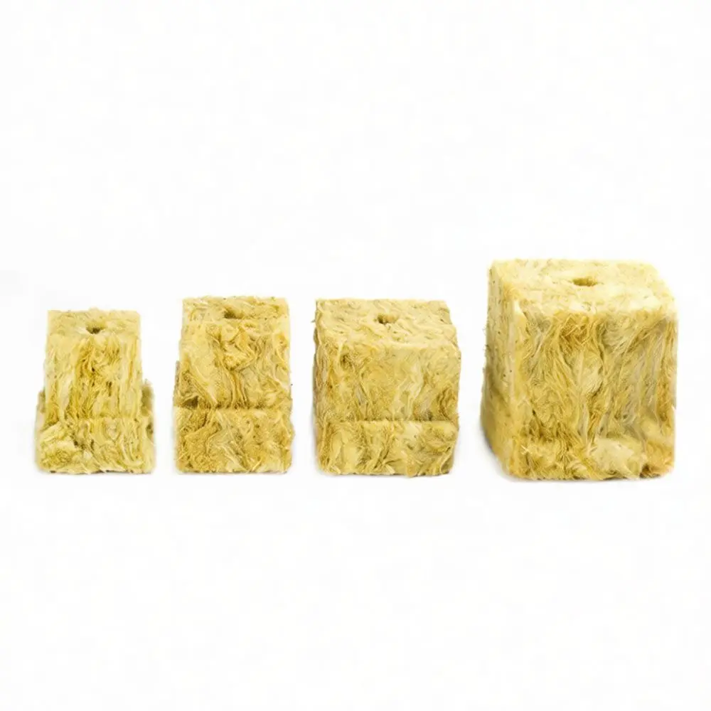Rockwool Hydroponics Growing Media For Cenguan Propagation Indoor Gardening Supplies Nutrient Rich Plant Starter Blocks