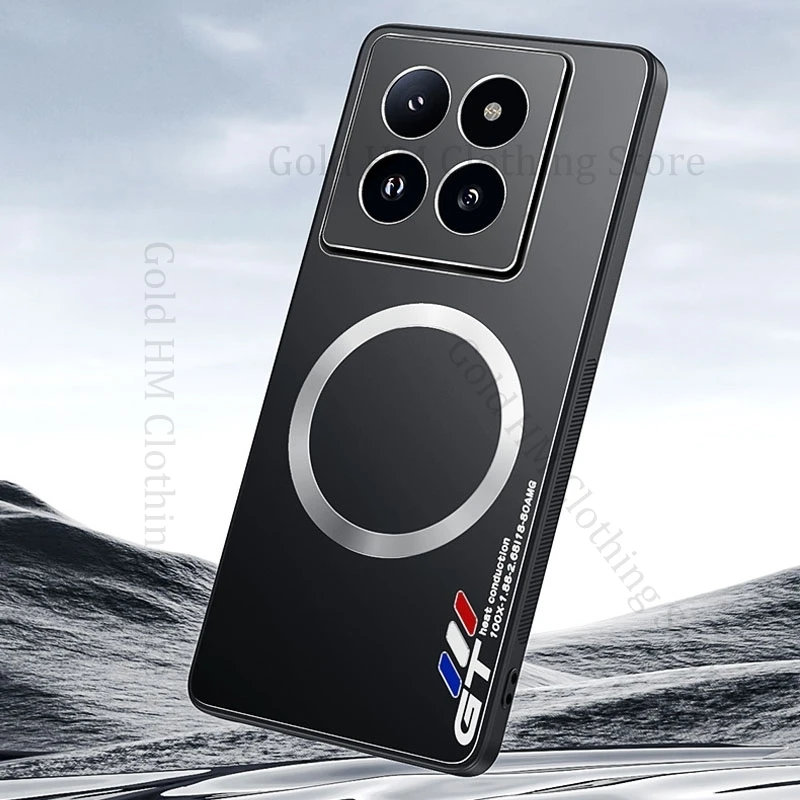 

Heat Dissipation Cooling Armor Alloy Case For Xiaomi Redmi K80 Pro K70 Ultra K60 E K50 Gaming Heavy Duty Protection Copper Cover