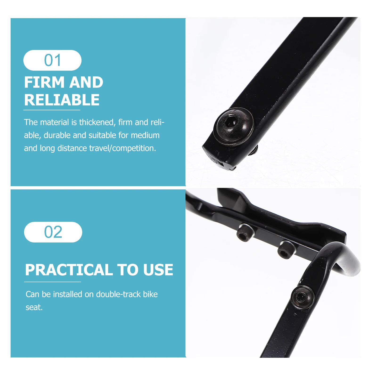 

Bottle Cage Conversion Seat Holder For Bike Adapter Drinking Water Cycling Accessories Durable Thickened Mount Double-Track