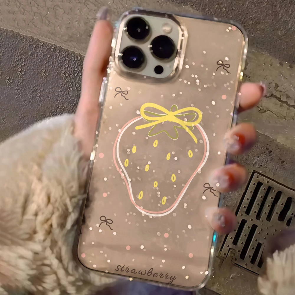 Lüks Sevimli Karpuz Desenli Şe - Glitter Shockproof Case incelemesi ve fiyatı