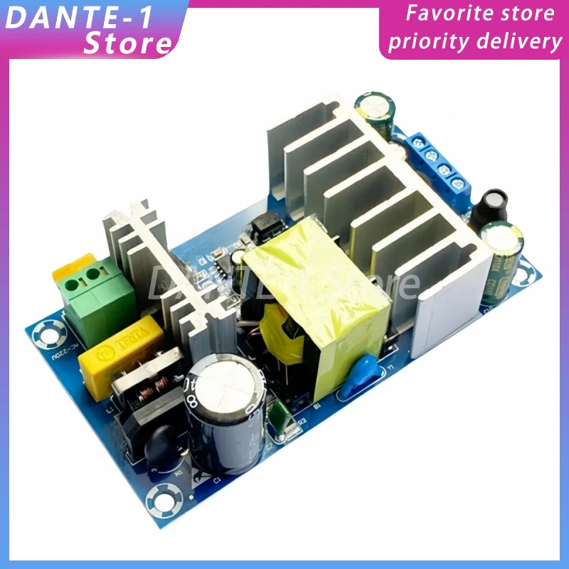 AC-DC switching power supply board dual output main 12V6A auxiliary 5V1A isolated dual output power supply module 70W