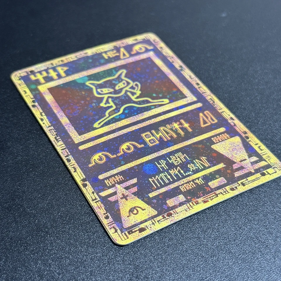 rare ancient mew pokemon card Single Promo Mew, for 1+ year Toys & Games play or handling and can have a nearly unmarked surface Ancient Mew - The story
