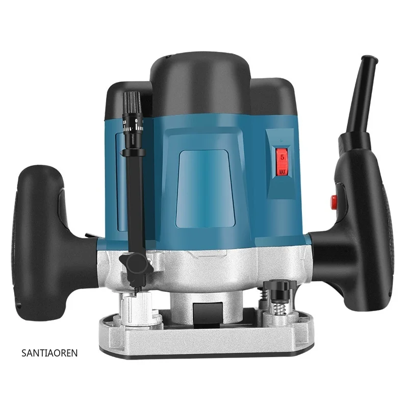 

2025800w Wood Working Wood Corded Electric Edge Trimmer Electric Power Edge Wood Cutting Machine Flat Six Gears Edge Trimmer