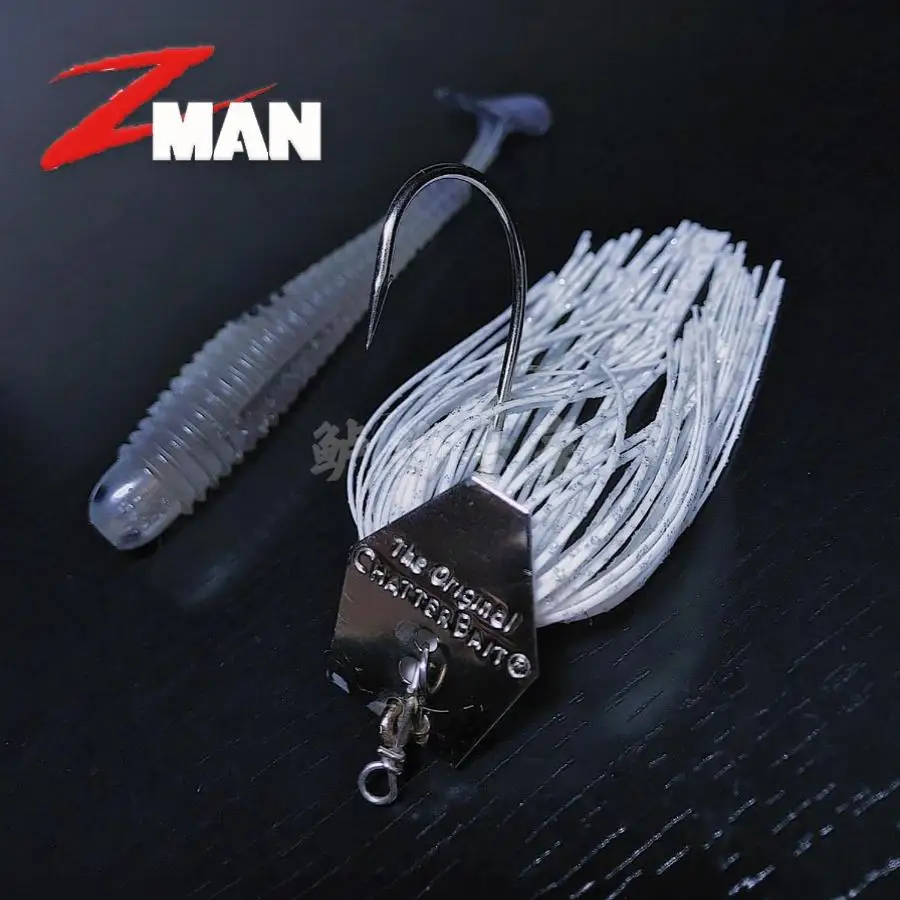 

Zman chatterbait imported from the United States Luya fake bait glue group water retaining plate Jig