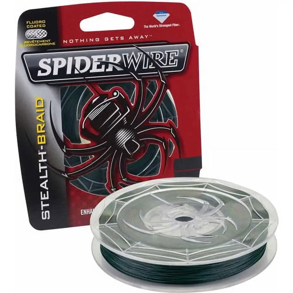 

Spiderwire Stealth ® Superline, Moss Green, 30lb | 13.6kg Fishing Line