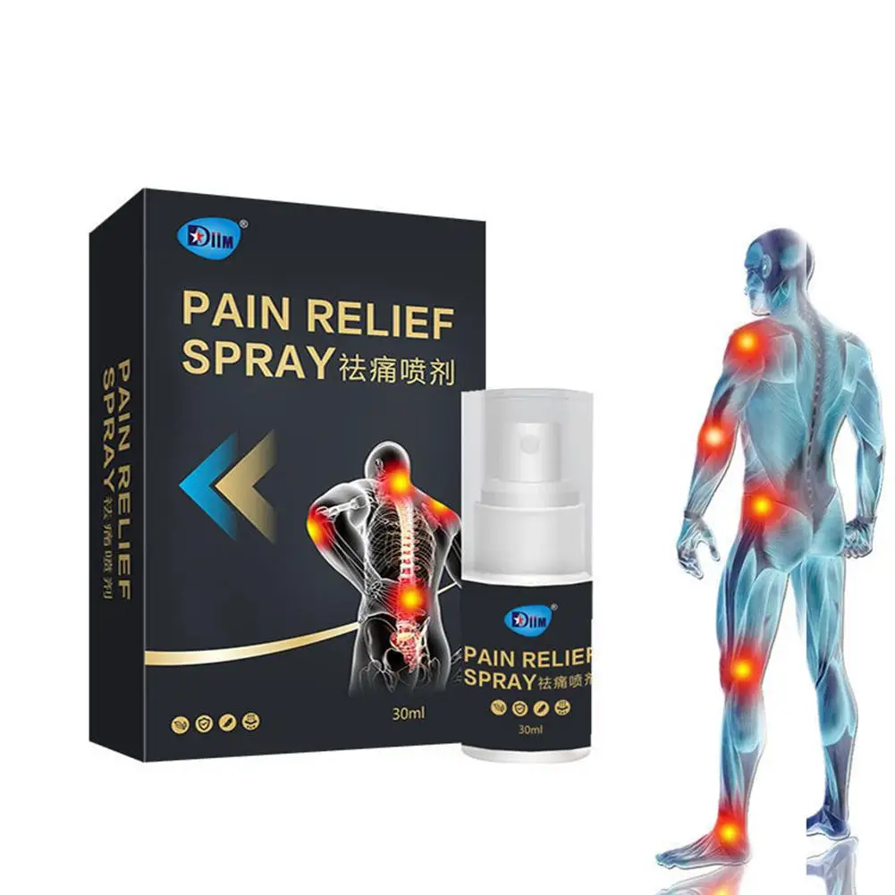 Advanced Pain Relief Spray for Falling Spraining Lumbar Shoulder Neck Waist Leg Knee Muscle and Joint Pain, 30ml