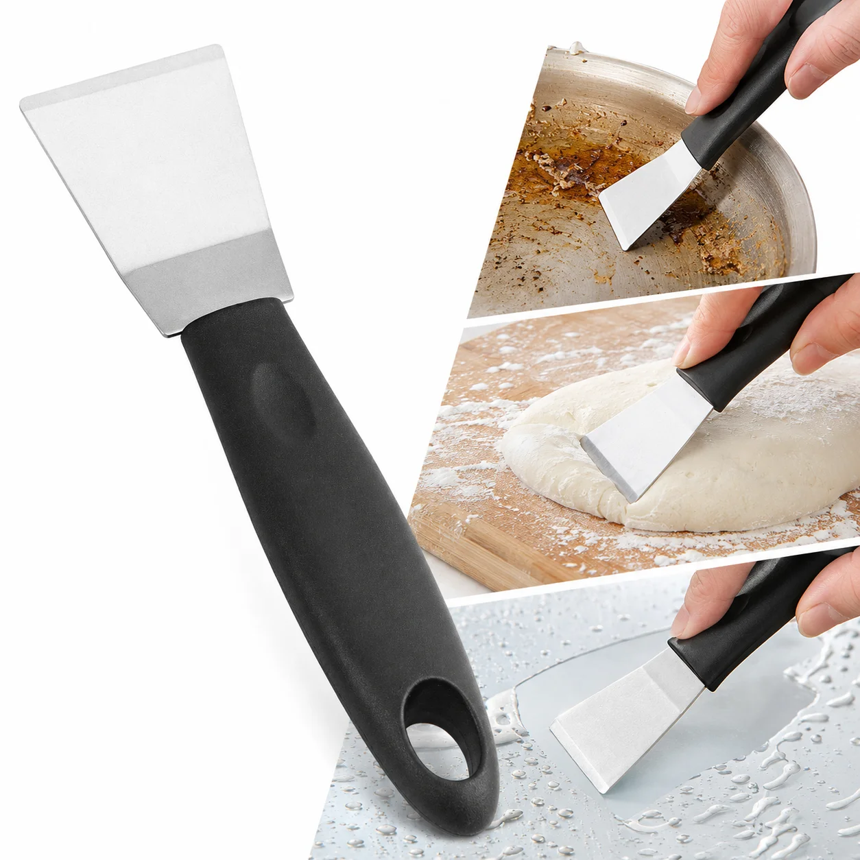 Multi Functional Cleaning Blade, 3D Printed Model Peeling Blade. Clear Blind Spots and Gaps, Bend Shovel Head, Practical Tools