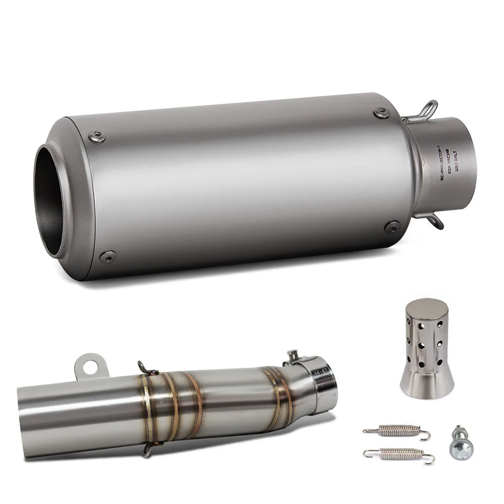 

R6 Exhaust link Taill pipe For Yamaha YZF-R6 2006-2026 Motorcycle Exhaust Slip on Line Project Muffler racing high quality tube