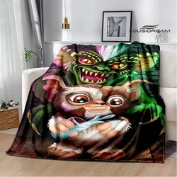 Gremlins cartoon printied blanket children's warm blanket flannel soft and comfortable blanket home travel blanket birthday gift