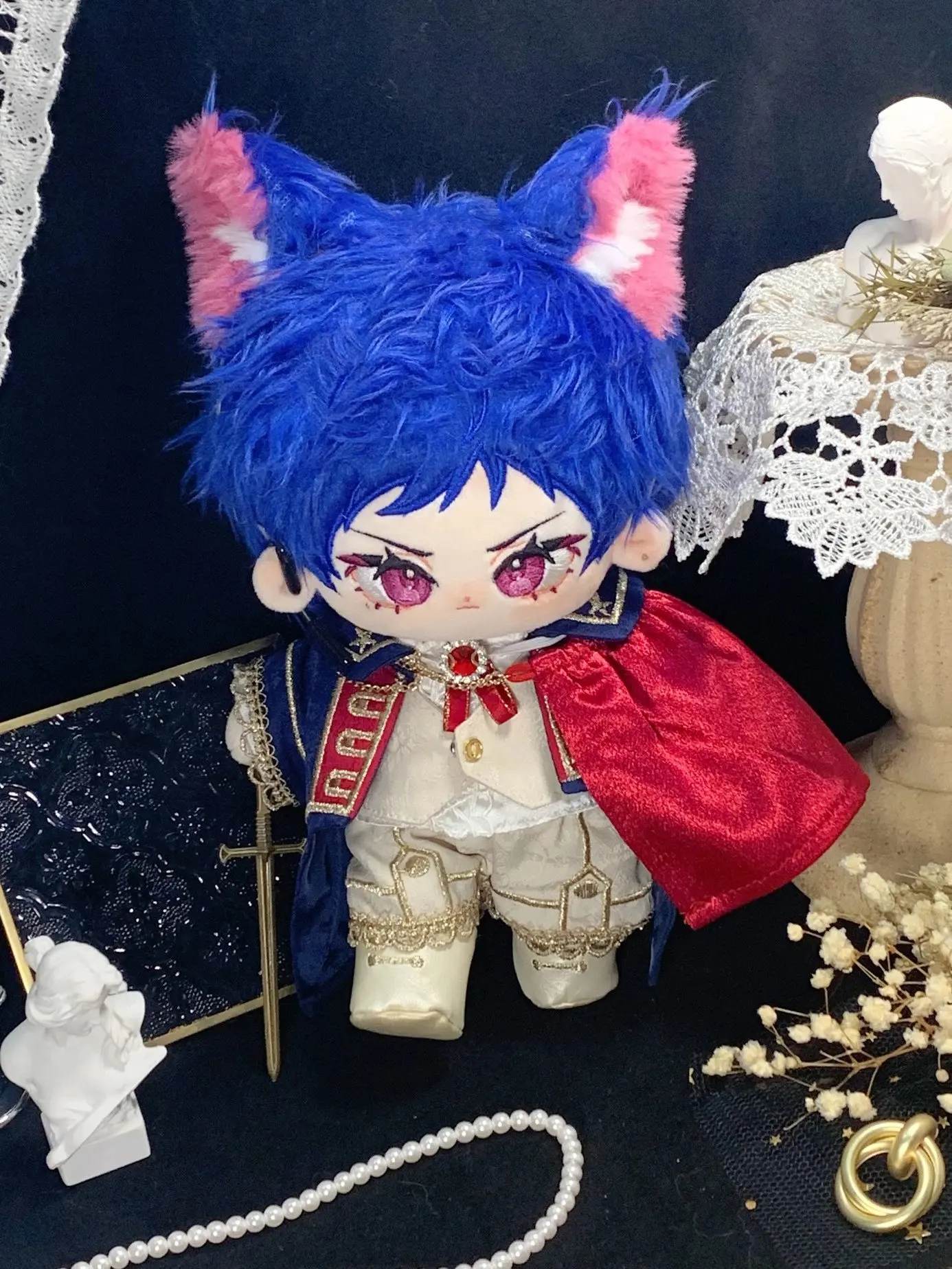 在庫あり 20cm 伏見ゆずる ぬいぐるみ エスコットンドール 裸のコットンドール あんさんぶるスターズ！ コスプレ漫画ぬいぐるみ