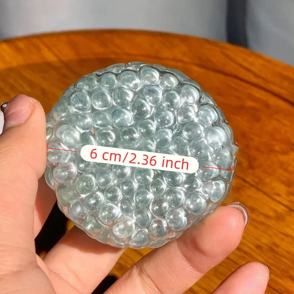 Squishy Balls Eisperlen Stressabbau-Spielzeug Superweiches sensorisches Zappelspielzeug für Kinder Erwachsene Angst Entspannung Squeeze Geschenk
