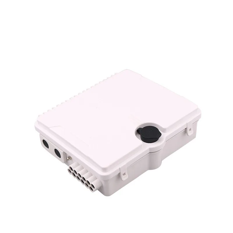 For 12-Core Fiber Box Without Waterproof Connector, Fiber End Point Box, Fiber Distribution Box Protection Box, Ten Packs