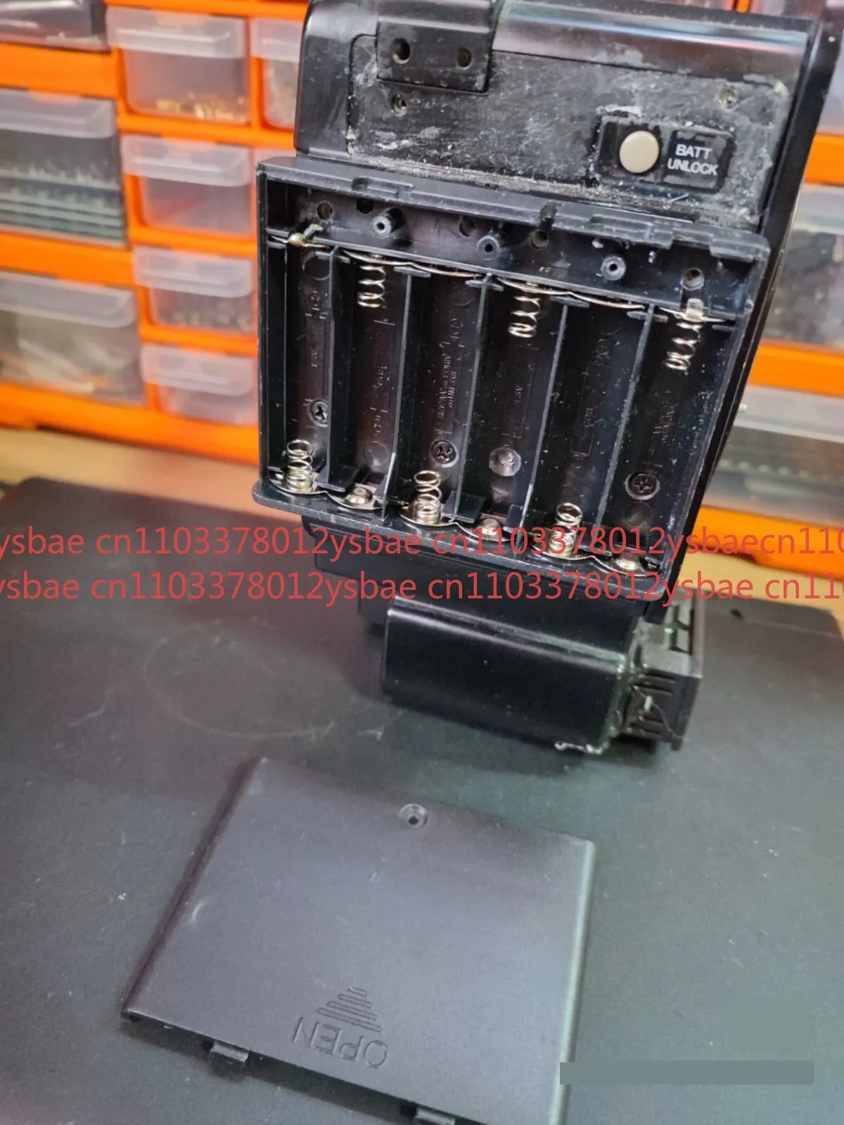 3D AA Battery Case Attachment For Fujifilm Fuji GX680 I/II/III