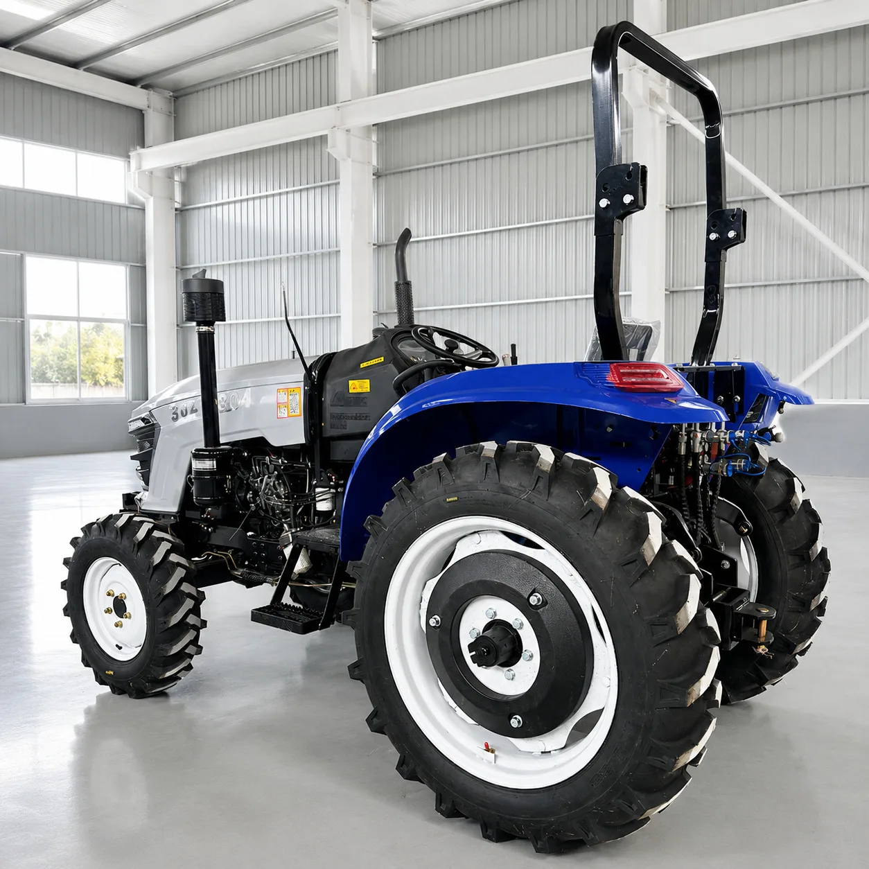 Greenhouse small wheeled tractor 60-180 horsepower 4WD diesel compact agricultural tractor