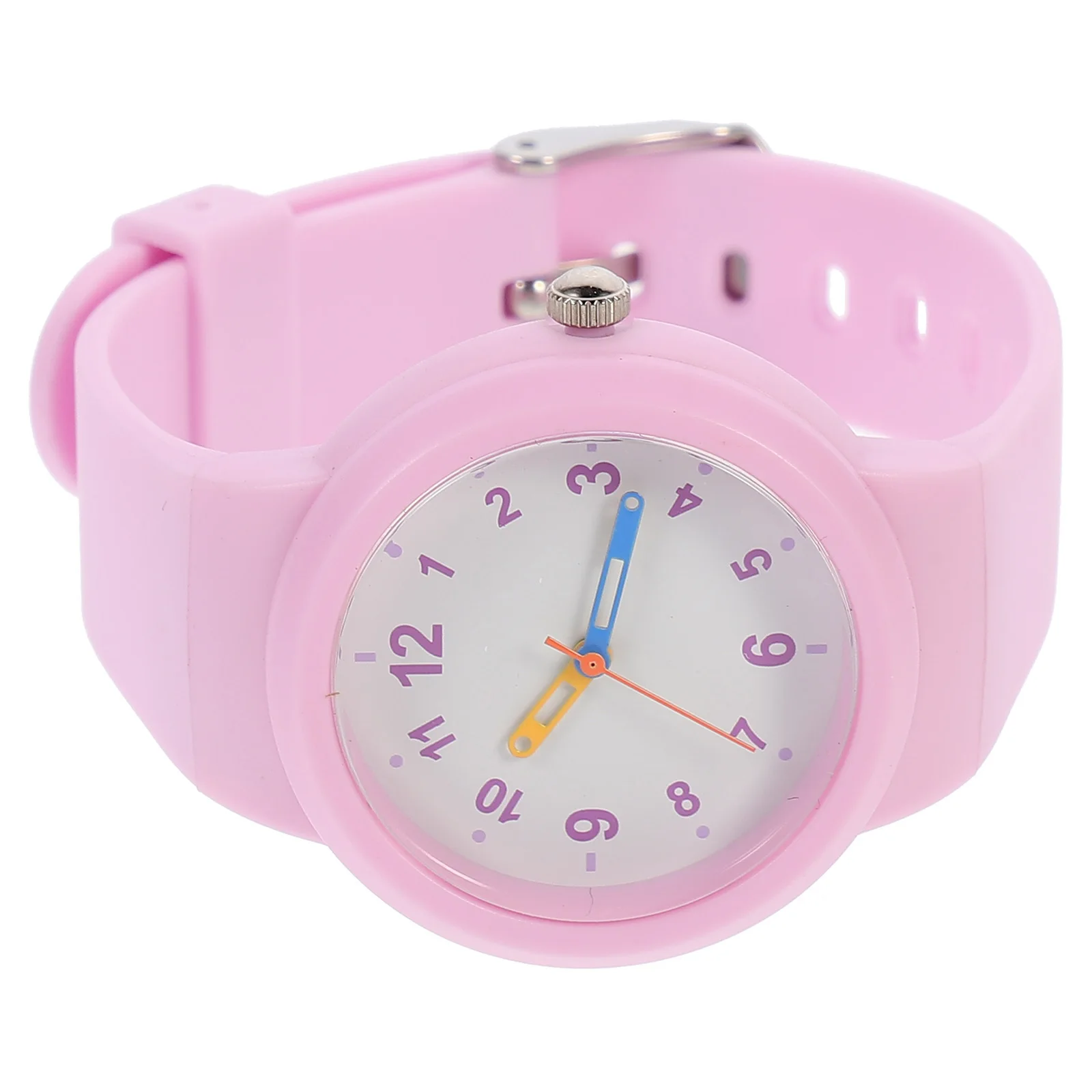 1pc Waterproof Watch Premium Wrist Watch Bright Smooth Durable Safe Eco-Friendly Gift For Exam Outdoor