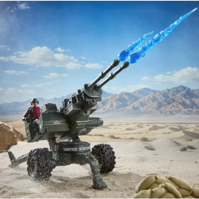 In-stock Hasbro G.I. Joe Grand Slam and Heavy Laser Cannon 6-inch Action Figure Collectible Gift