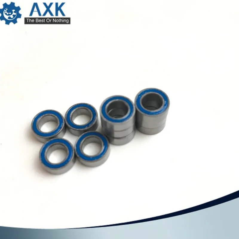 ABEC-3 취미 전기 RC 자동차 트럭, 695 RS 2RS 볼 베어링, 695-2RS, 청색 밀폐형 베어링, 10 개, 5x13x4mm