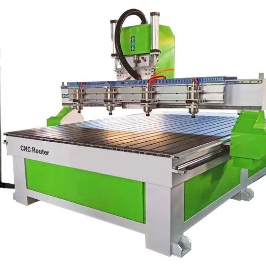 Multi-head woodworking cnc router engraver machine 1325 wood mdf 3d router cutting drilling embossing machine wooden relief cnc