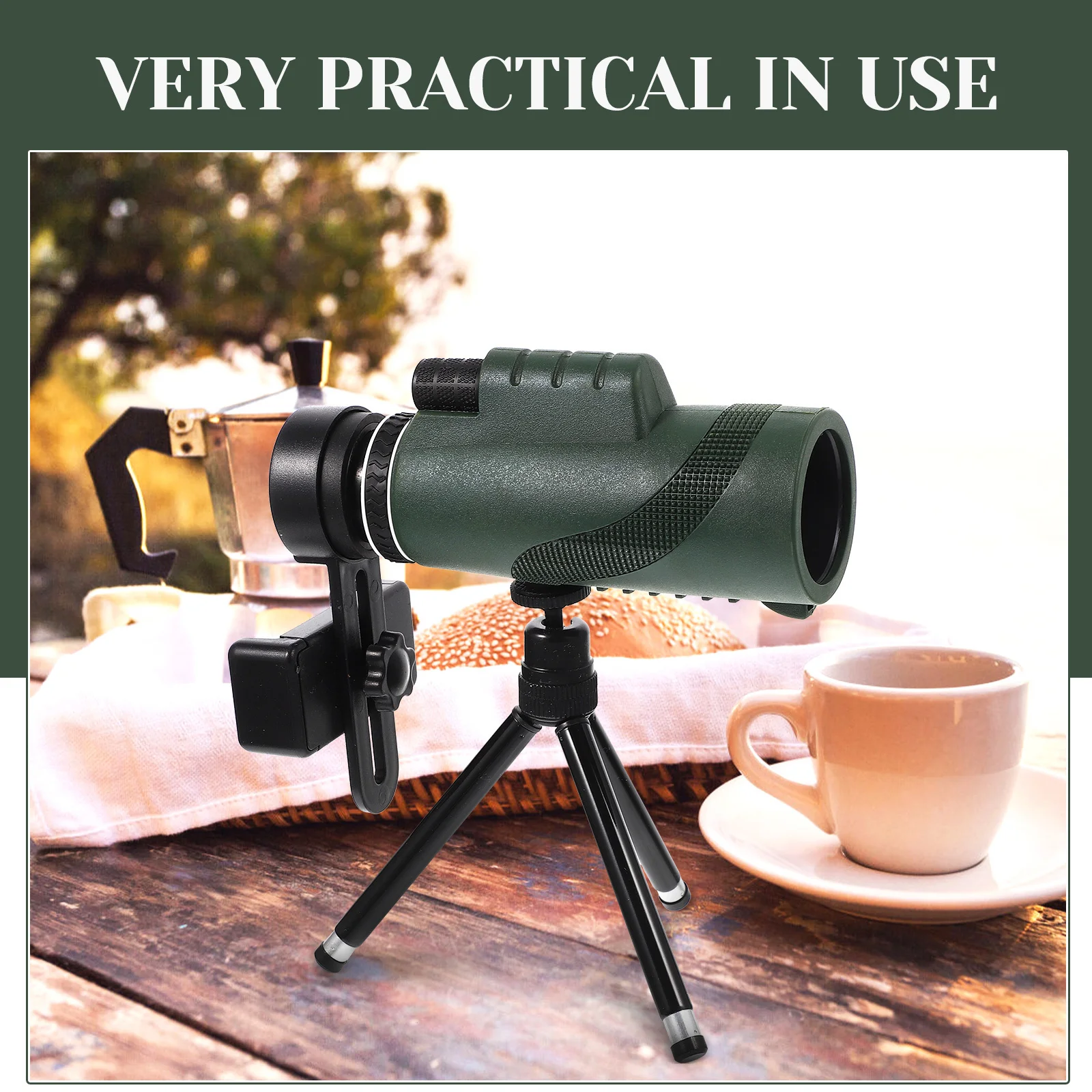 

High Definition Monocular Telescope Portable Outdoor 12x50 Waterproof Shockproof Night Angle Birdwatching Hiking