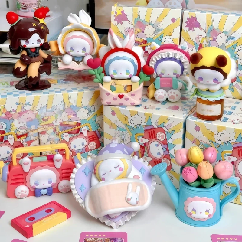 

Emma Secret Forest Love Dopamine Blind Box Series Handmade Dolls Kawaii Action Anime Collection Desktop Decorations Holiday Gift