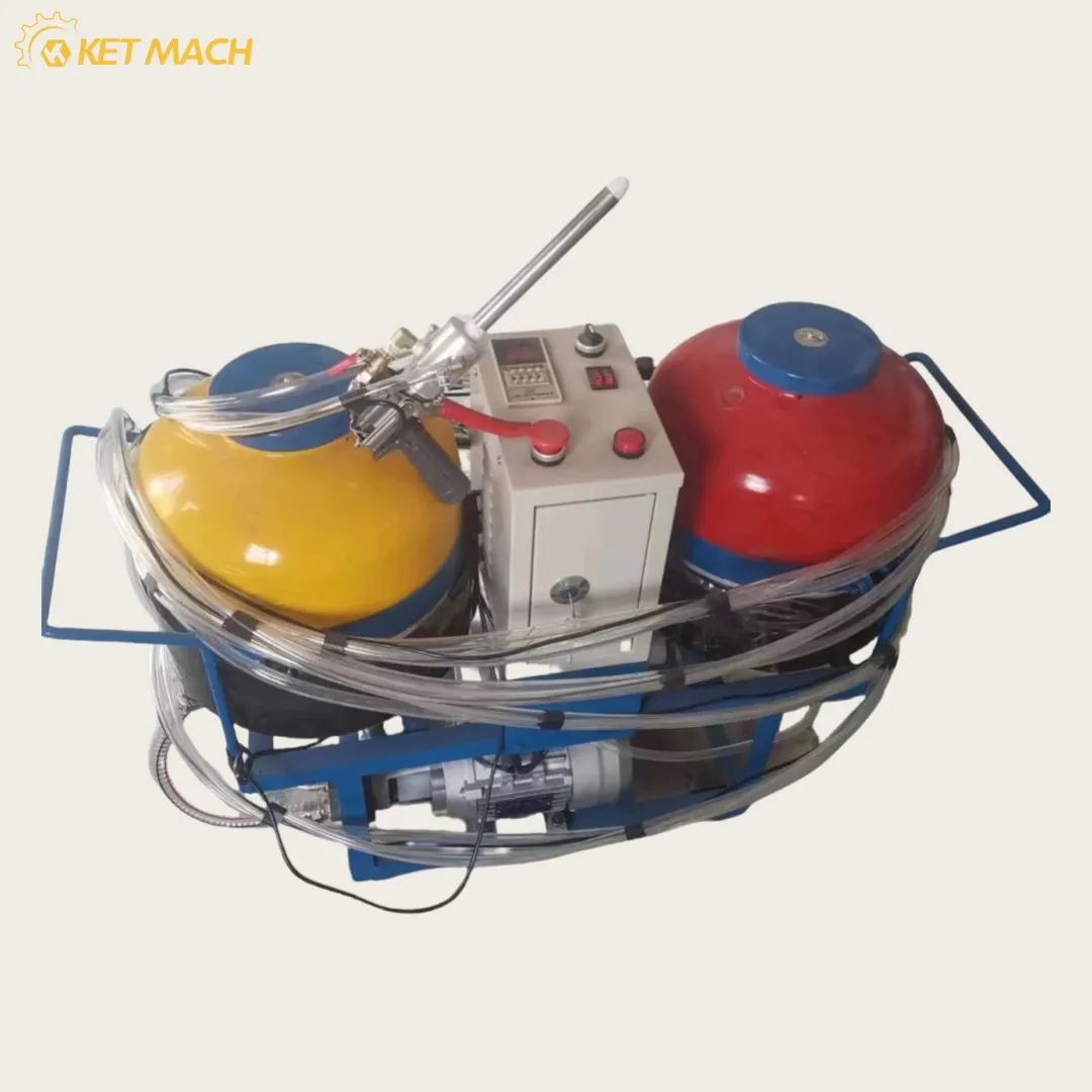 

KET Cheap Price Small Portable Polyurethean Low Pressure Spray Foaming Machine For Packaging