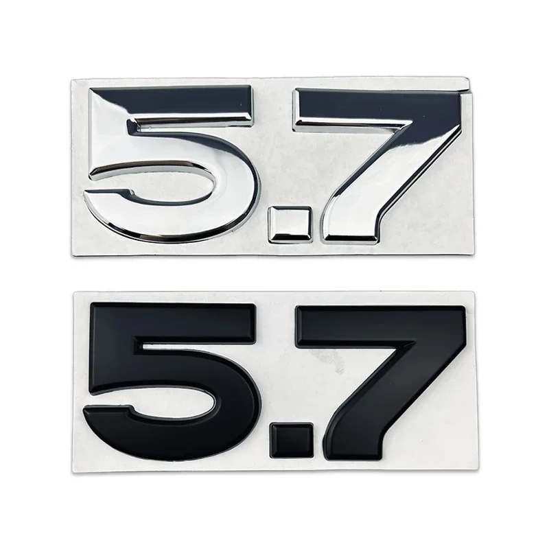 

Auto Zijsticker Embleem Embleem Badge 5.7 Logo for Toyota Land Cruiser Vxr Prado Vxl Vxr Glx Txl Camry Corolla Supra Hilux