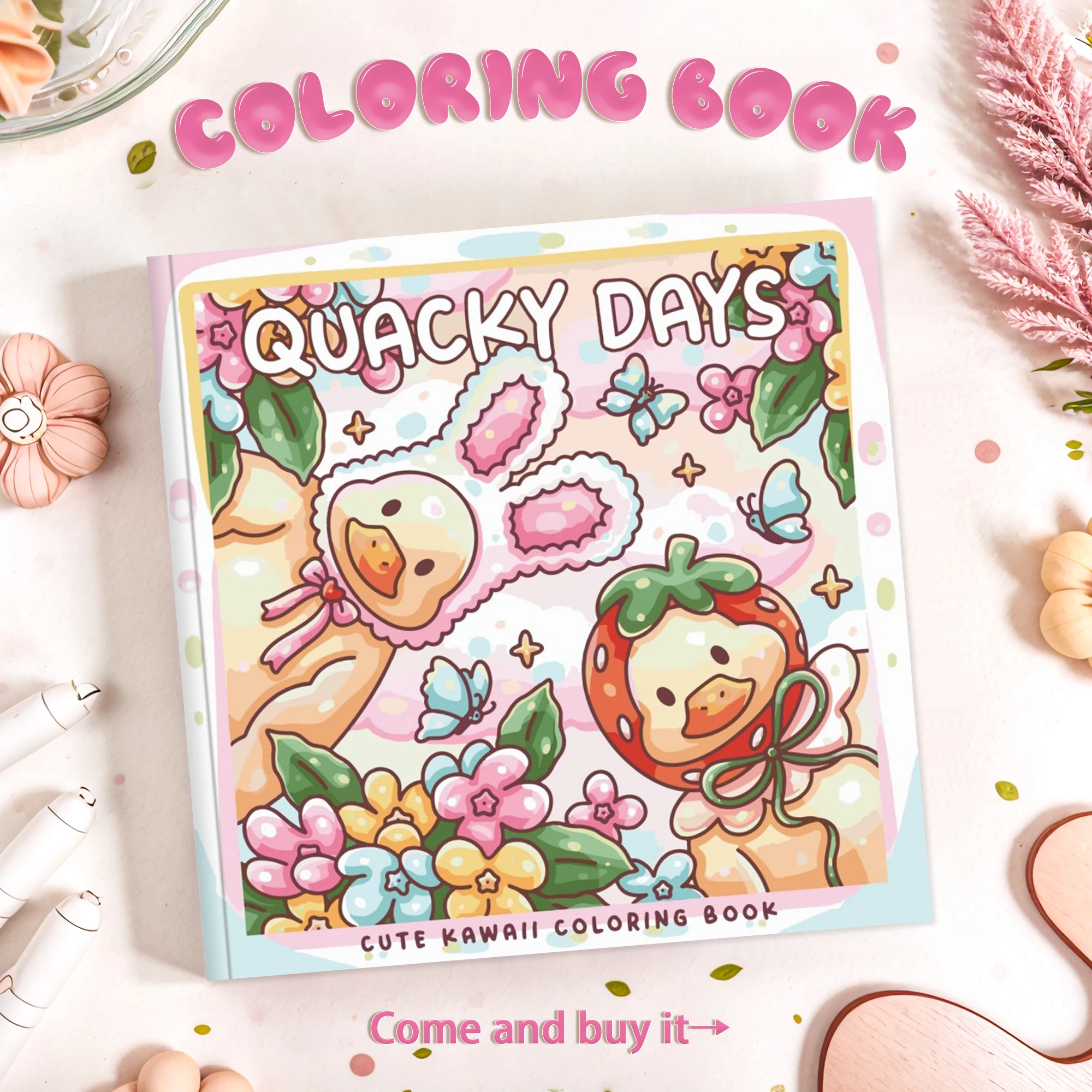 24 صفحة من كتاب التلوين ذو الطابع الحيواني "الإيام الاهتزازية"، مناسب لتخفيف الضغط والاسترخاء والمراهقين لتحفيز الإبداع وعشاق الرسم والهدايا الإبداعية وهدايا عيد الأطفال