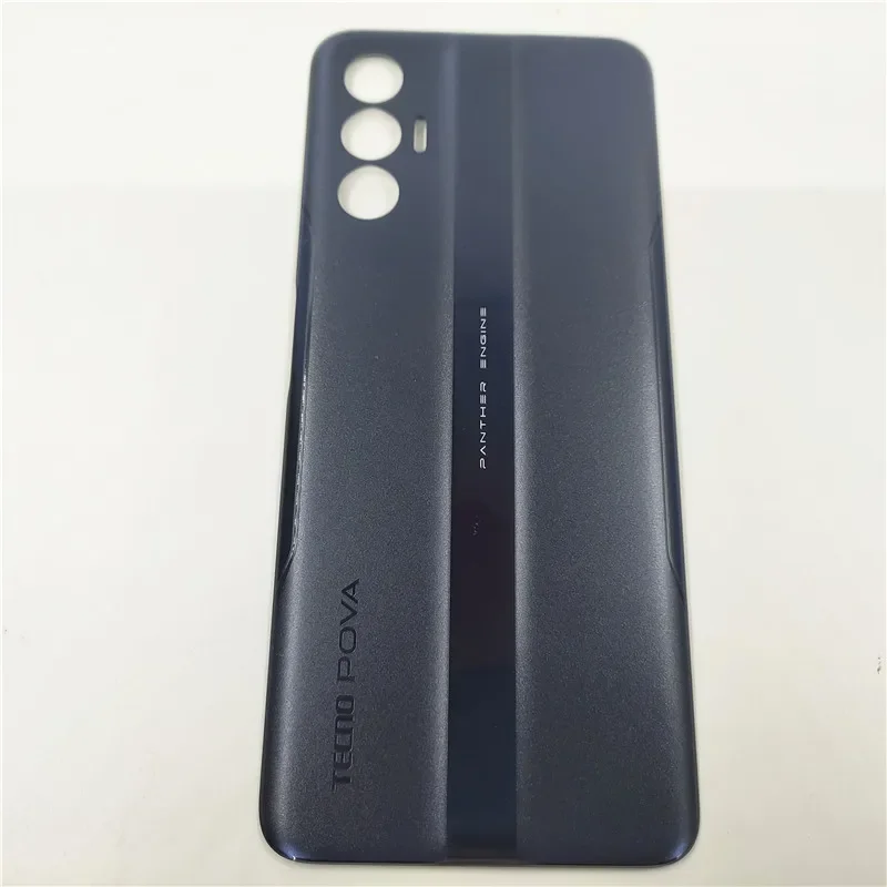 For Tecno Pova 3 LF7 LF7n Battery Cover Back Rear Door Housing Case Repair Replace Parts