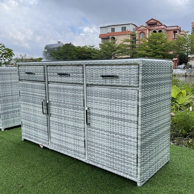 

Открытый садовый шкаф для хранения, мебель, шкафчик для гостиной, полка для виллы, уличный шкаф для хранения чая, шкаф для обуви