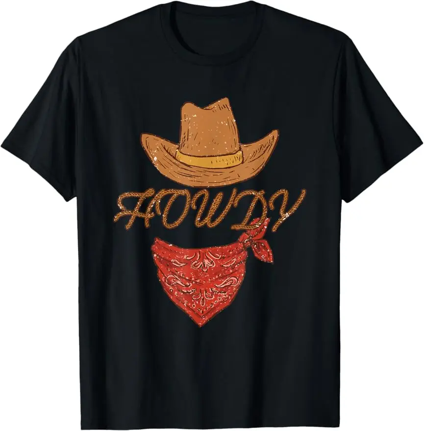 

Western Cowboy Tees Howdy T-Shirt